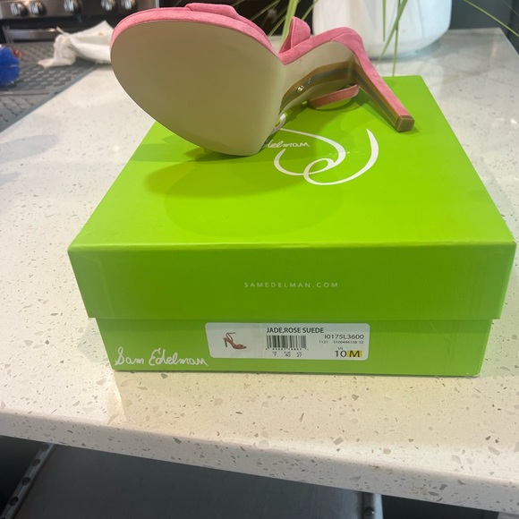 Sam Edelman Pink Heels with High Slender Design - Picture 2 of 2